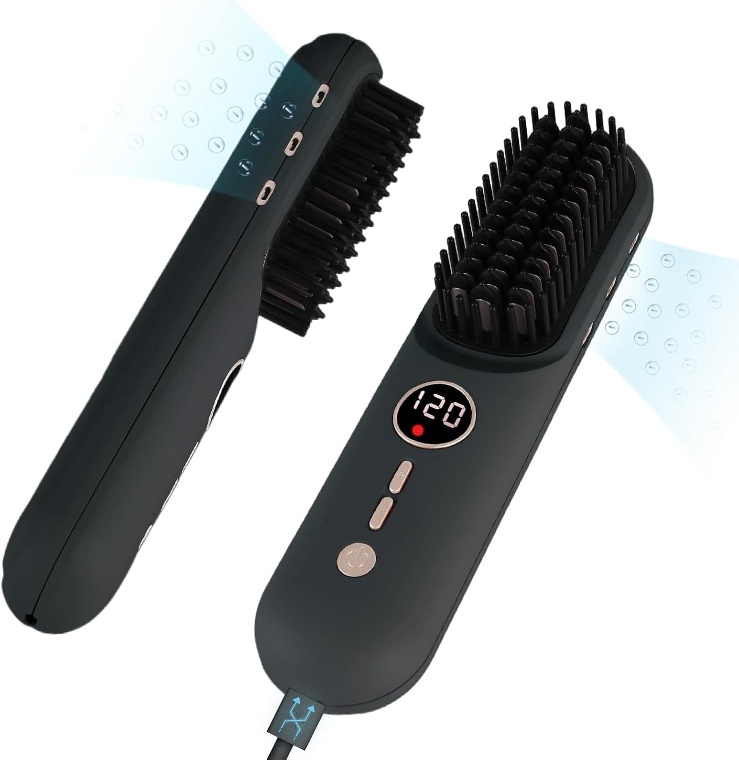 TANSHINE Mini Brosse Lissante Voyage Ionique