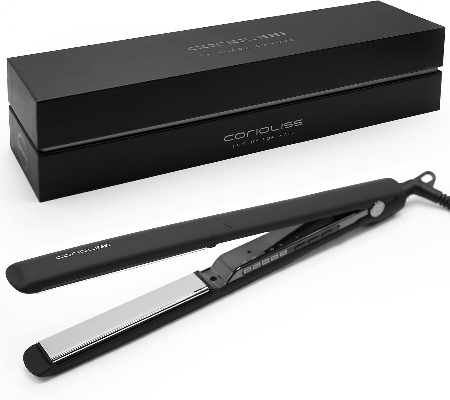 Corioliss C3 Black Chrome Fer à Lisser Titane