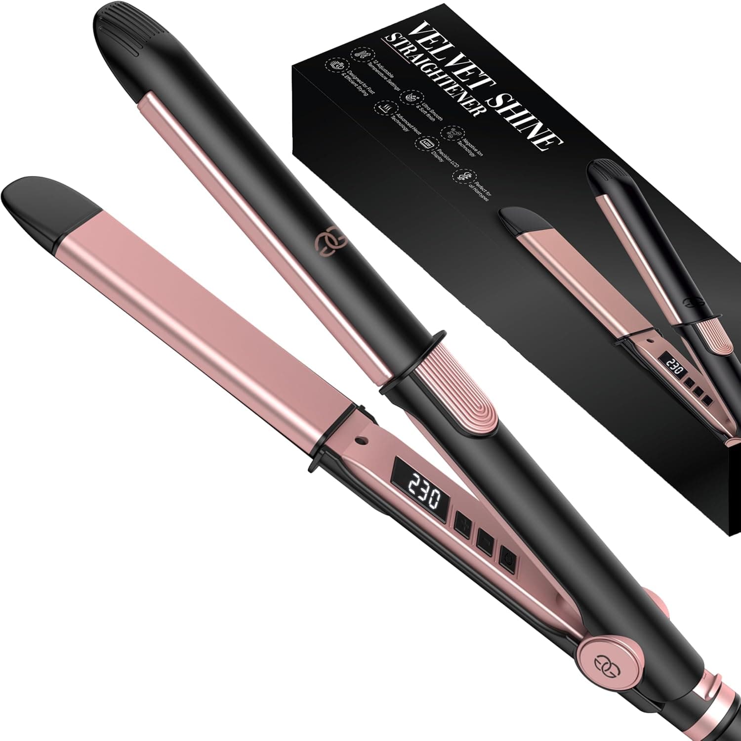 Golden Goods Pro Lisseur Cheveux Céramique Ionique