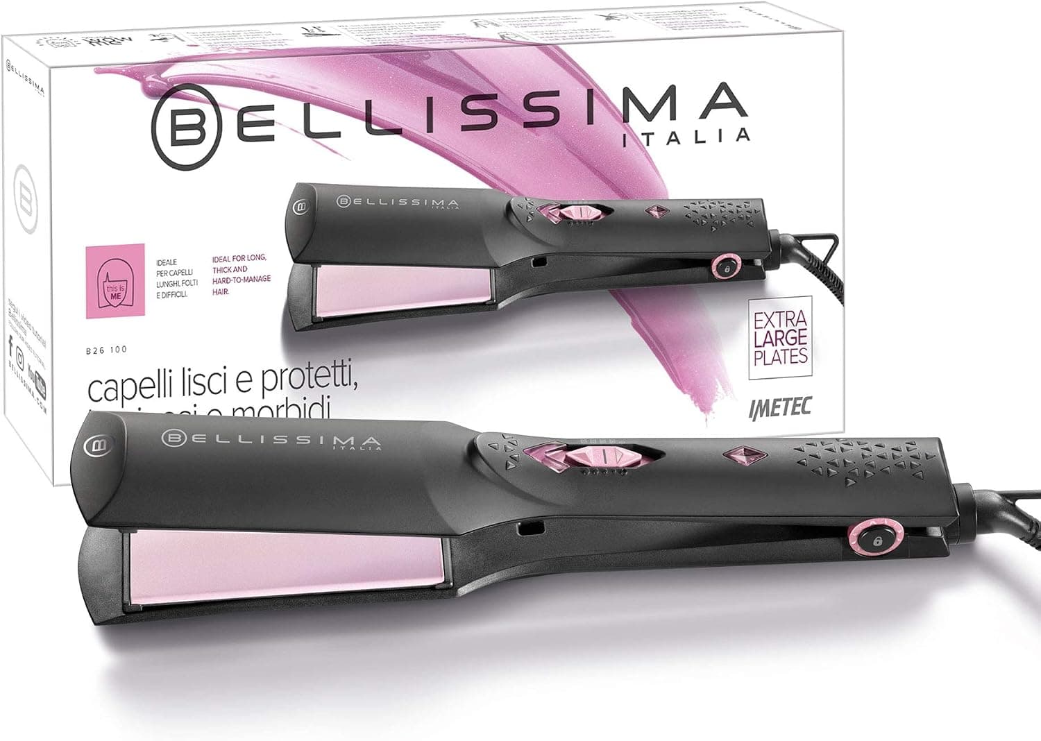 Bellissima Lisseur B26 100 Fer à Lisser Cheveux